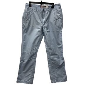 Mountain Khaki Baby Blue Broadway Slim Fit Pants Chinos 34x30